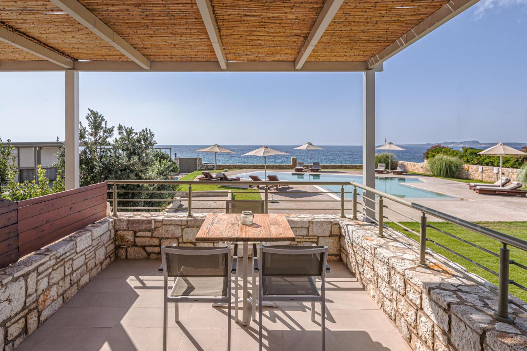 Callisto Seaside Homes & Suites Marathopoli Exterior foto
